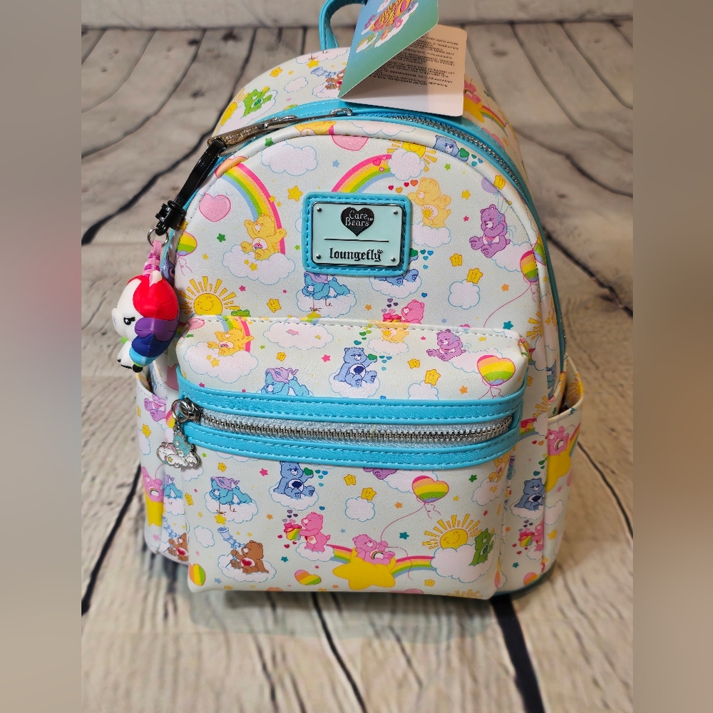 Loungefly Care Bears 40th Anniversary Backpack